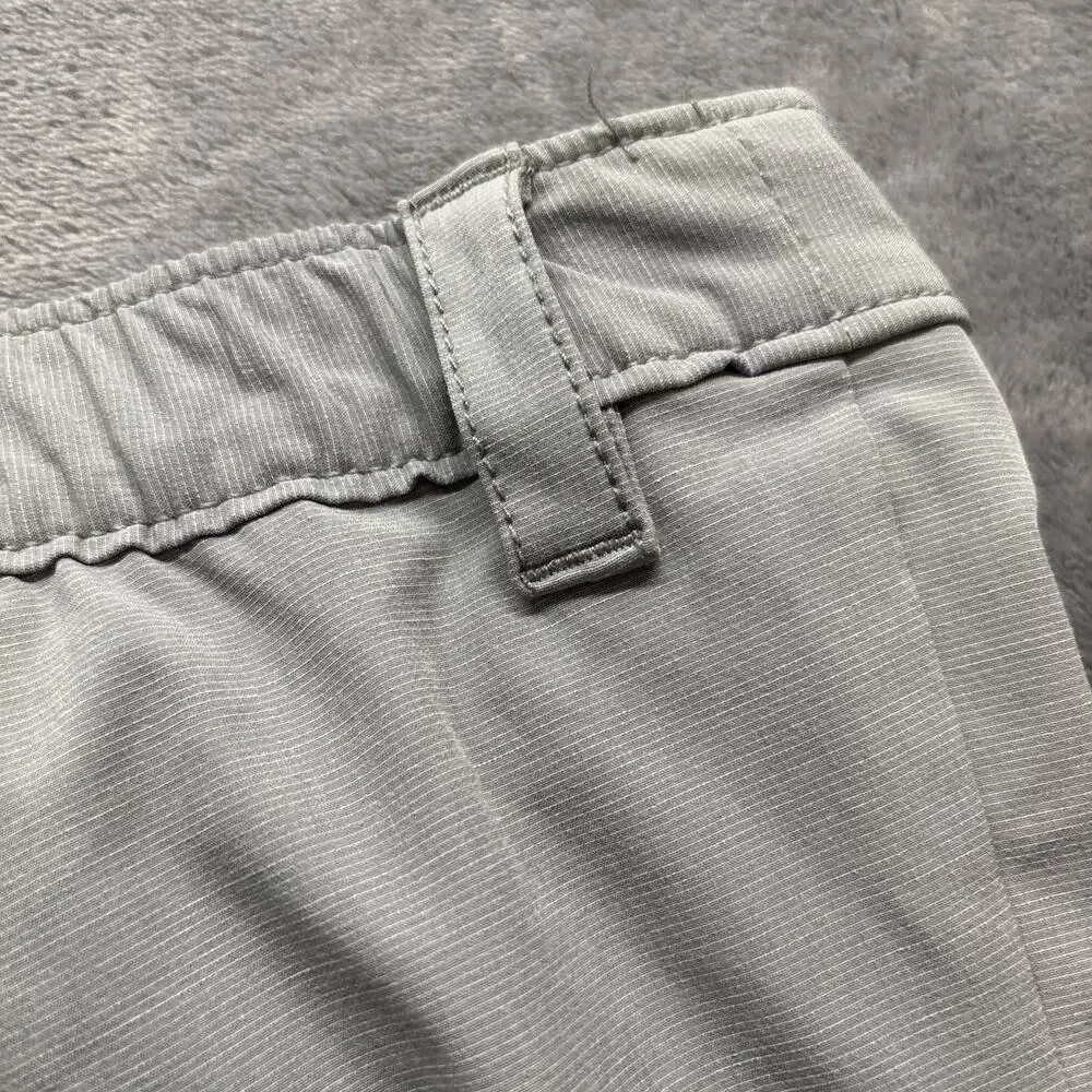 Banana Republic Shorts Mens Size 38 Gray Linen Chinos Casual